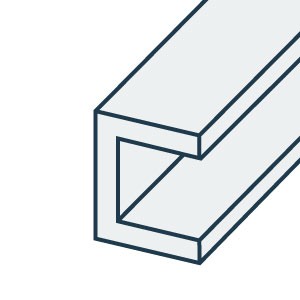 Cold Formed U L Prof S235jr En Standard Profile Profiles Carbon Steel Tibnor